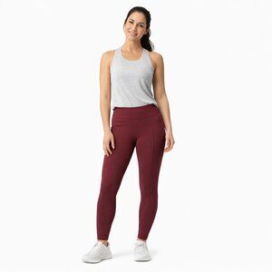 NEW SG Sport High Waist Leggings Burgundy XXS